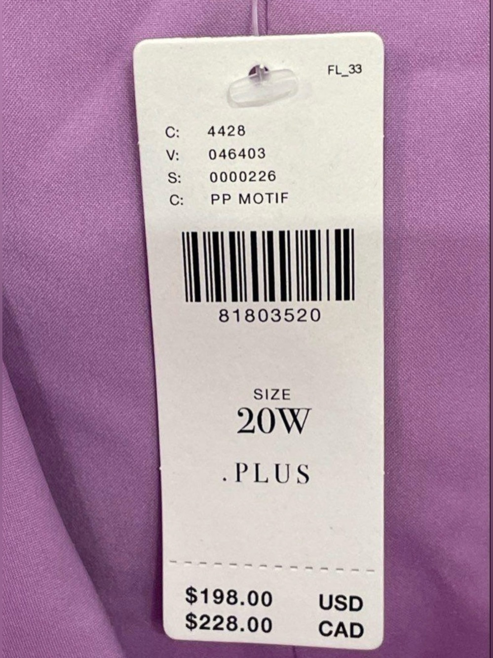 Hutch Strapless Corset Bubble Hem Mini Dress Lavender Garden Floral Plus Sz 20W - Picture 4 of 7